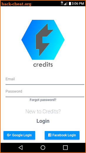 CREDITS - Cryptocurrency & Platform. screenshot