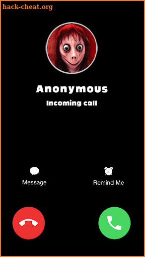 Creepy Fake Call Challenge 💀 prank Momo SirenHead screenshot