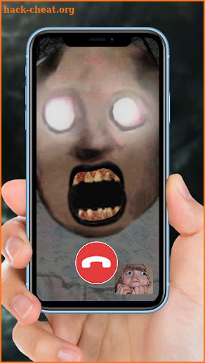 Creepy Granny's Video Call screenshot