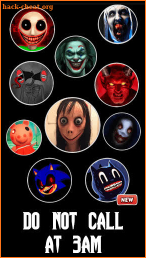 Creepy Momo horror game Video Call Challenge Prank screenshot