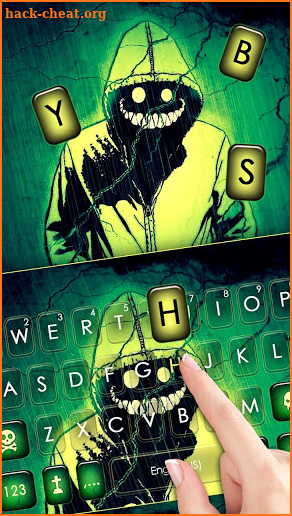 Creepy Smile Keyboard Theme screenshot