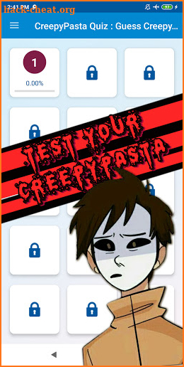 creepypasta quiz screenshot