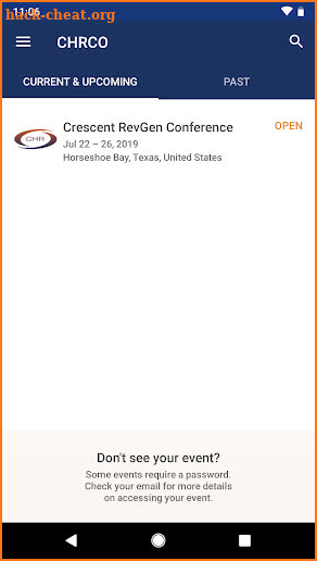 Crescent RevGen Conference screenshot