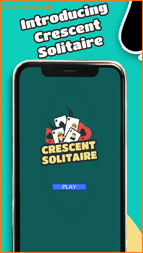 Crescent Solitaire, free for beginners, no wifi screenshot