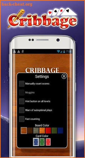 Cribbage 27 screenshot