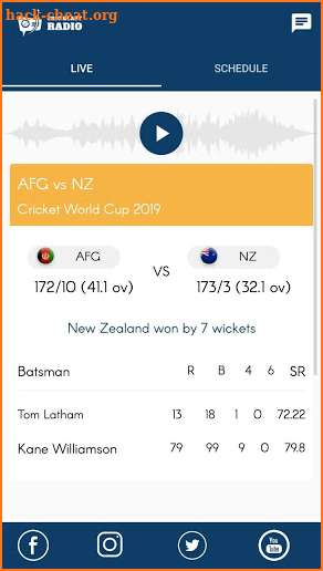 Cric Blast Radio - Cricket Fan Chit-Chat screenshot