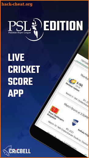 Cricbell Cricket Tv- Live Cricket Score screenshot