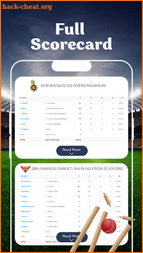CricBuddy - Personalized Live Cricket Scores screenshot