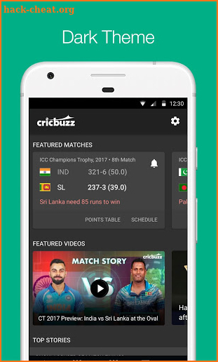 Cricbuzz - Live Cricket Scores & News screenshot
