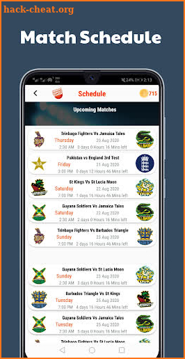 CricFL - Cricket Fantasy League screenshot