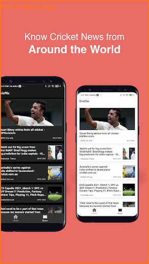 CricFlix: Live Scores, Cricket News & Scorecard screenshot