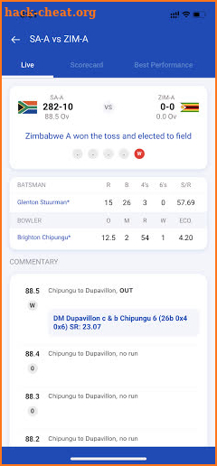 Cricket Boss : Live Cricket Scores & News screenshot