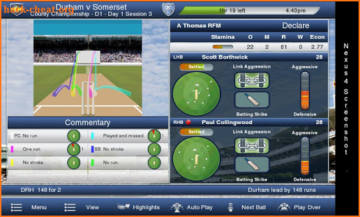 Cricket Captain 2014 screenshot