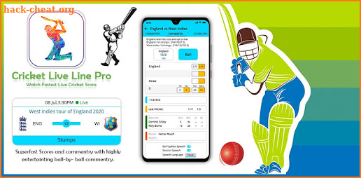 Cricket Live Line Pro - Watch All Live Matches screenshot