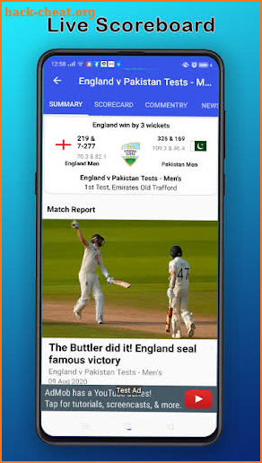 Cricket Live Match  🇮🇳 screenshot