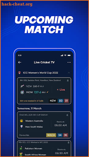 Cricket Live TV: HD Live Sport screenshot