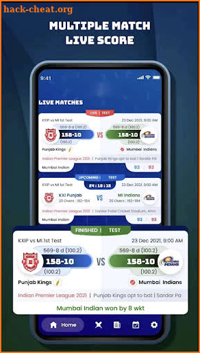 Cricket Mania - LiveScore screenshot