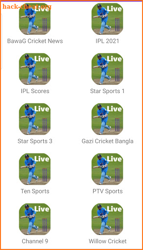 Cricket Matches Dekhain screenshot