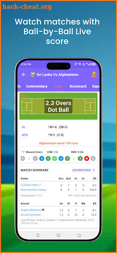 Cricket Network - Live Score screenshot