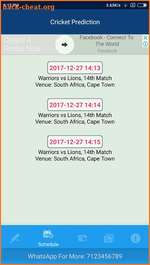 Cricket Prediction screenshot