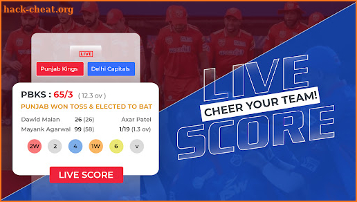 Cricket Score : Prediction screenshot