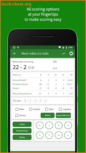 Cricket Scorer screenshot
