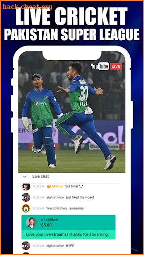 Cricket TV PTV Sports Guide screenshot