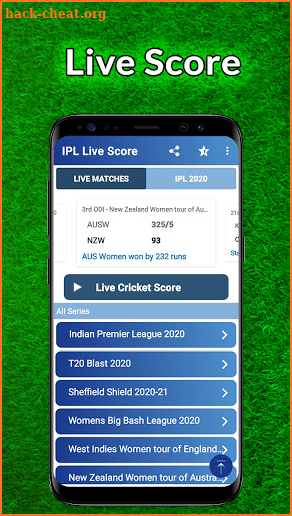 CricketBabu-Live IPL 2020 Score, Schedule, Results screenshot