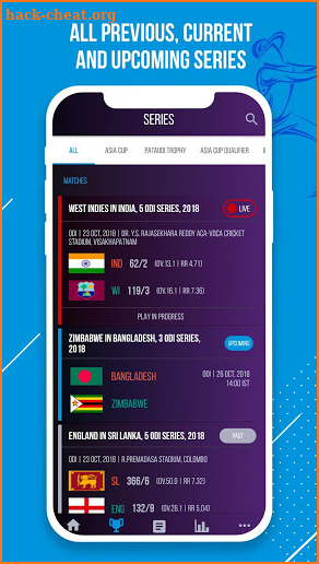 CricketNext – Live Score & News screenshot
