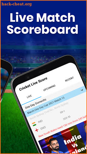 Cricky - Live Cricket Score screenshot