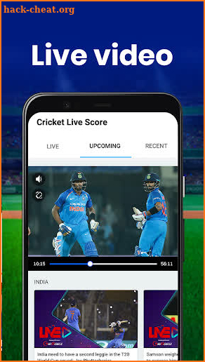 Cricky - Live Cricket Score screenshot