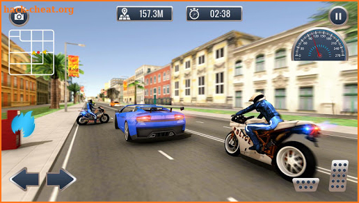 Crime Cop Bike Police Chase screenshot