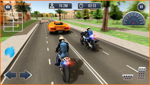 Crime Cop Bike Police Chase screenshot