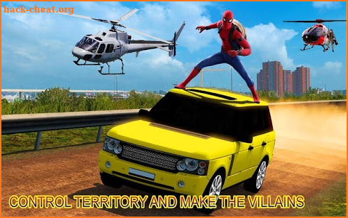 Crime Fighter Spider Hero screenshot