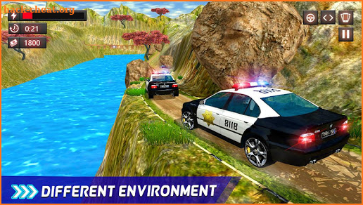 Crime Police Car Chase Dodge : Car Games 2020 screenshot