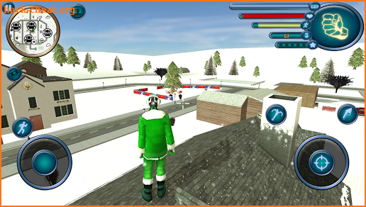 Crime Santa Claus Rope Hero Vice Simulator screenshot