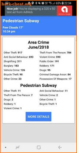 Crime Tracker screenshot