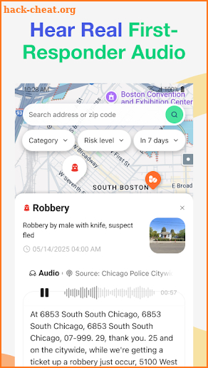 CrimeRadar screenshot
