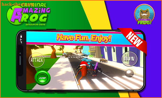 Criminal Amazing Frog Simulator Game screenshot