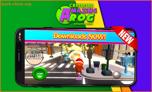 Criminal Amazing Frog Simulator Game screenshot
