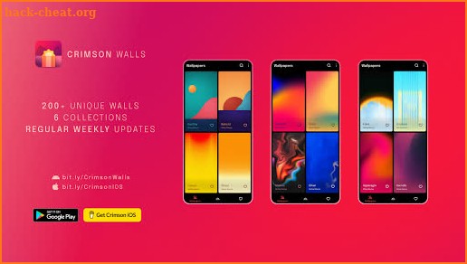 Crimson - Unique blend of Wallpapers screenshot