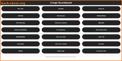 Cringe Soundboard screenshot