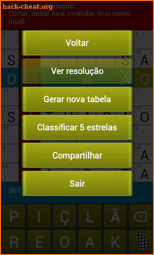 Criptograma Brasileiro PREMIUM screenshot