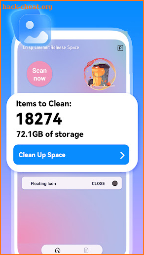 Crisp Cleaner:Release Space screenshot