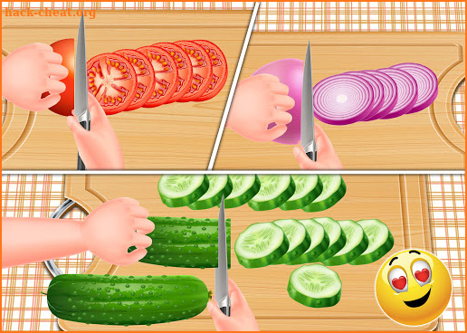 Crispy Fish Burger Recipe - Girls Cooking Game screenshot
