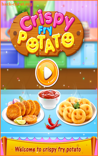 Crispy Fry Potato - Cooking Game screenshot