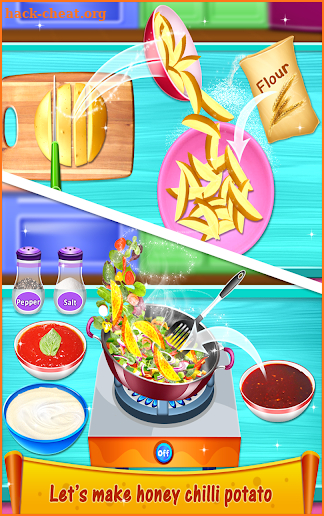 Crispy Fry Potato - Cooking Game screenshot