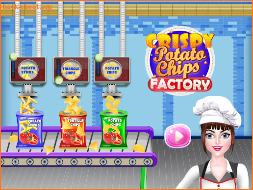 Crispy Potato Chips Factory: Snacks Maker Games screenshot