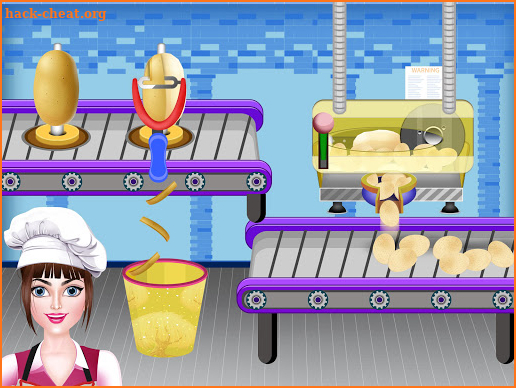 Crispy Potato Chips Factory: Snacks Maker Games screenshot