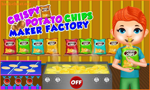 Crispy Potato Chips Maker Factory – Snacks Making screenshot